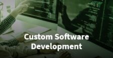 Custom Software Development Services navigation menu link